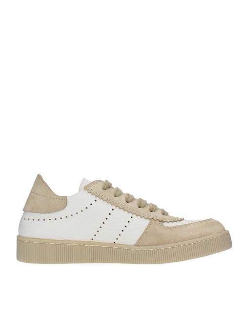 Sneakers in pelle e camoscio PEDRO GARCIA | POLIANABIANCO-BEIGE